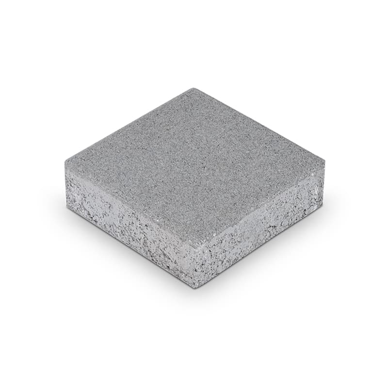 OPLOČNIK APOLON (kocka)20X20X6 SIVA glat (Samoborka)