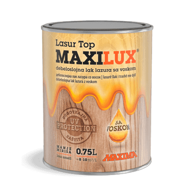 MAXIMA MAXILUX LASUR TOP 0,75 mahagonij